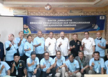 Persatuan Wartawan Indonesia (PWI) Kabupaten Sumedang, Jawa Barat menggelar Orientasi Kewartanan dan Keorganisasian (OKK)