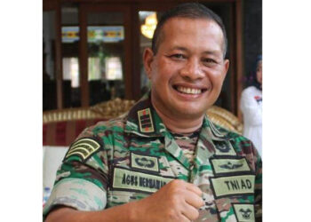Danramil 1004/Tanjungsari, Kapten Inf. Agus Hermawan