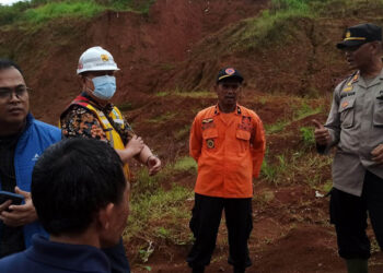 Kondisi disposal (tanah buangan) Tol Cisumdawu di Dusun Cihamerang, Desa Sukasirnarasa, Kecamatan Rancakalong terus dipantau Badan Penanggulangan Bencana Daerah (BPBD) Kabupaten Sumedang.