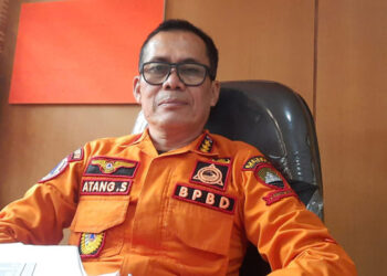 Kepala Pelaksana BPBD Kabupaten Sumedang, Atang Sutarno