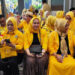 Lady Puspita secara resmi mendaftarkan diri bersama 50 fungsionaris partai Golkar sebagai bakal calon anggota legislatif (bacaleg) dari Partai Golkar