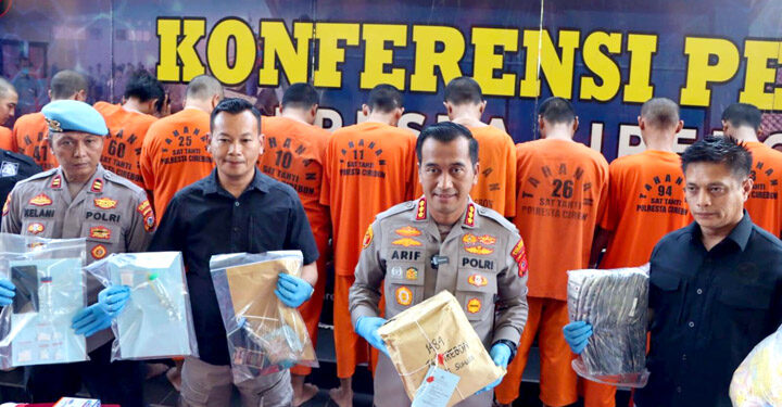 Selama Maret-Mei 2023, Satresnarkoba Polresta Cirebon Ungkap 29 Kasus dan Amankan 33 Tersangka