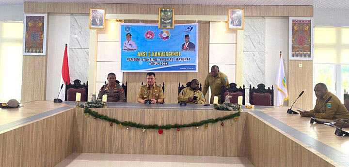 Pj. Bupati Maybrat Minta Sekda Evaluasi Kinerja Kepala OPD