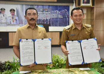 Pelaksanaan magang III yang dilakukan oleh 1.097 orang madya praja IPDN di Kota Tasikmalaya resmi berakhir, Selasa (27/6/2023)