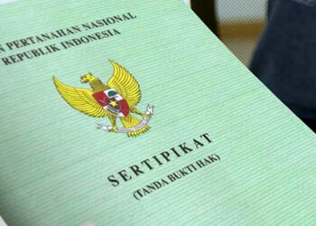 Ilustrasi sertipikat. (Foto Istimewa)