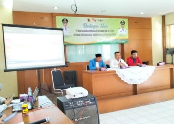 Komite Nasional Pemuda Indonesia (KNPI) Kecamatan Cileunyi, Kabupaten Bandung mengumpulkan pemuda dalam bingkai bimbingan teknis (bimtek) sekaligus silaturahmi
