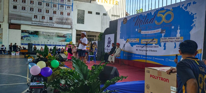 Peringatan hari ulang tahun atau milad ke 50 tahun PT. Ma’soem Group bertabur hadiah umroh gratis