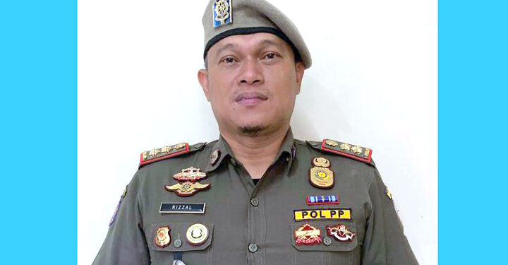 Kepala Bidang Penegakan Perundang-undangan Daerah (PPUD) Satpol PP Kabupaten Sumedang, Yan Mahal Rizzal SH., MH