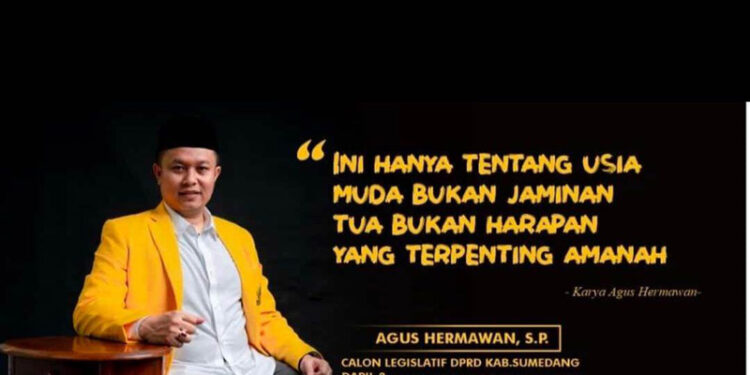 Calon Legislatif DPRD Kabupaten Sumedang Daereh Pilih (Dapil) 3 Jatigede, Tomo, Paseh, Conggeang, Jatinunggal dan Ujung Jaya, Agus Hermawan S.P