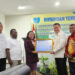 Penjabat (Pj.) Bupati Maybrat, Bernhard E. Rondonuwu menerima penghargaan dari Kakanreg wilayah XIV, Hardianawati