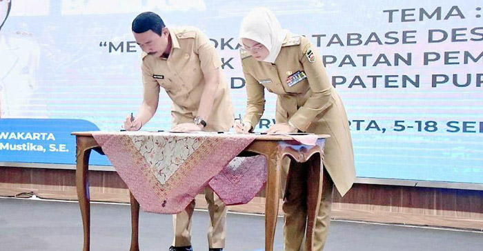1.089 orang satuan praja utama IPDN telah berhasil membantu optimalisasi Webdesaku yang ada di Kabupaten Purwakarta
