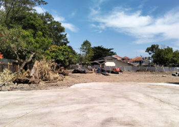 Proyek pembangunan di Kampus Universitas Pendidikan Indonesia (UPI) Cibiru, Bandung