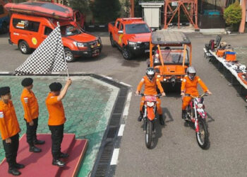 Kepala Basarnas Bandung, Hery Marantika S.H., M.Si resmi membuka Siaga SAR Khusus Natal 2023 dan Tahun Baru 2024
