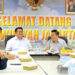Anggota Komisi III DPRD Provinsi Jawa Barat, Deden Galih saat kegiatan kunjungan kerja di Kantor P3D Tiga Provinsi, Polda Metro Jaya, Jakarta. (Foto; Humas DPRD)