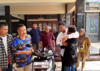 Korban Begal di Sumedang Terima Bantuan Motor Kesayangan Manager Persib