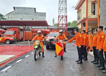 Kepala Kantor SAR Bandung, Hery Marantika S.H., M.Si secara resmi membuka pelaksanaan Siaga SAR Khusus Natal 2024 dan Tahun Baru 2025