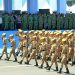 Sebanyak 499 orang praja IPDN diterjunkan pada acara Upacara Gelar Pasukan Operasional dan Kehormatan Militer di Pusdiklat Kopassus, Batu Jajar, Kabupaten Bandung Barat, Bandung (10/8/2025). (Foto: Istimewa)
