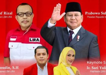 Foto: Cover Diskusi Nasional bertajuk "Mampukah Indonesia Melawan Korupsi". (Dok. LSM LIRA)