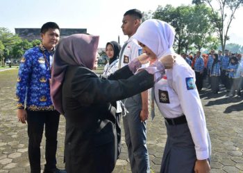 Sebanyak 203 pelajar mengikuti pembukaan seleksi Calon Pasukan Pengibar Bendera Pusaka (Paskibraka) tingkat Kabupaten Sumedang tahun 2026