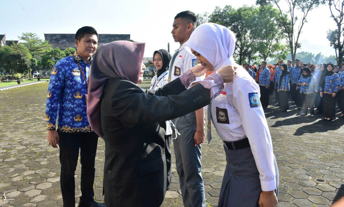 Sebanyak 203 pelajar mengikuti pembukaan seleksi Calon Pasukan Pengibar Bendera Pusaka (Paskibraka) tingkat Kabupaten Sumedang tahun 2026