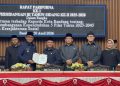 Rapat Paripurna di Gedung DPRD Kota Bandung, Kamis, 30 April 2026.